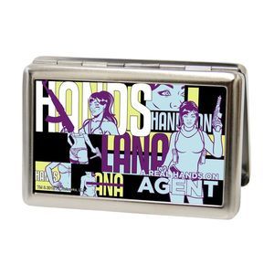 Archer Lana "A Real Hands on Agent" Large Business Card Holder